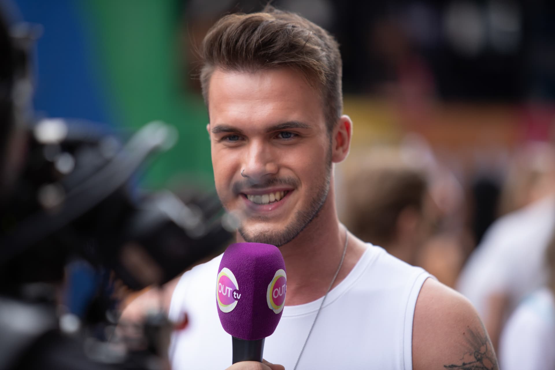 Stadtfest in Berlin – Moment aus der Menge